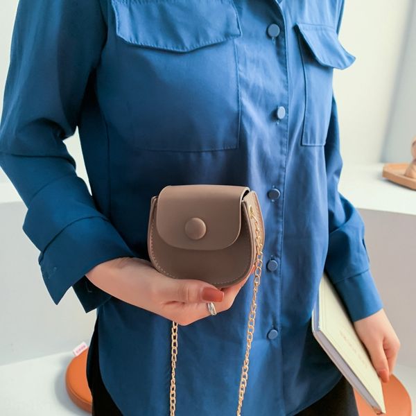 mini crossbody female 2020 korean fashion semicircle all-match ins single saddle shoulder strap saddle bag shoulder chain small bag, White
mini crossbody female 2020 korean fashion semicircle all-match ins single saddle shoulder strap saddle bag shoulder chain small bag, White