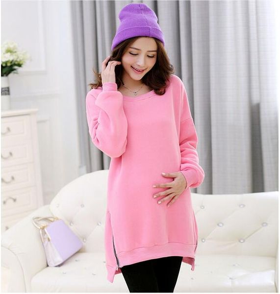 winter coat loose maternity 2018 plus cashmere in the long coat sweater thickened pregnant female autumn, White
winter coat loose maternity 2018 plus cashmere in the long coat sweater thickened pregnant female autumn, White