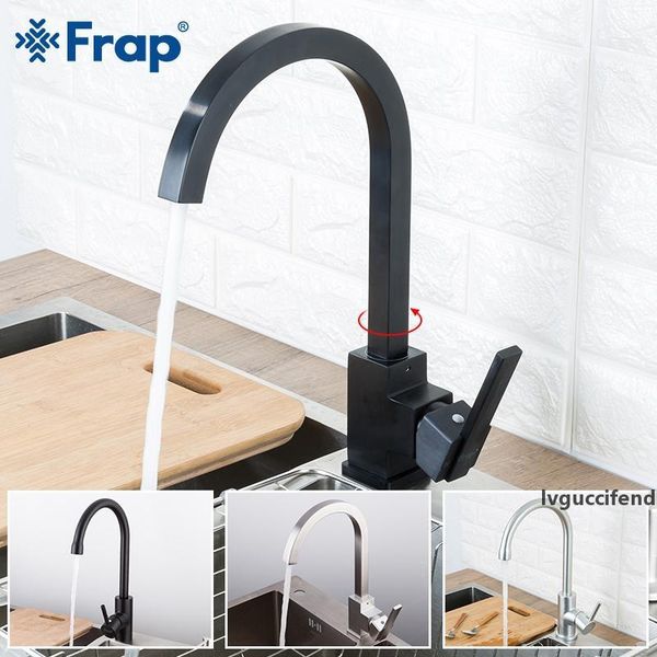frap modern space aluminum kitchen sink water taps mixer 360 rotation deck mounted faucet tapware t200424
frap modern space aluminum kitchen sink water taps mixer 360 rotation deck mounted faucet tapware t200424