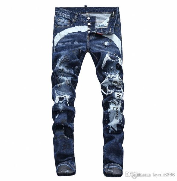 d2019 fashion new style brand men denim embroidery tiger pants holes jeans zipper men stretch hole jeans stretch denim ds, Blue
d2019 fashion new style brand men denim embroidery tiger pants holes jeans zipper men stretch hole jeans stretch denim ds, Blue