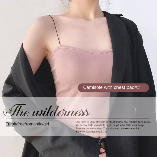 o73bw susanny with chest pad solid color suspender sling jacket sling thread cotton thin shoulder strap women's suspender base vest wom, Camo
o73bw susanny with chest pad solid color suspender sling jacket sling thread cotton thin shoulder strap women's suspender base vest wom, Camo