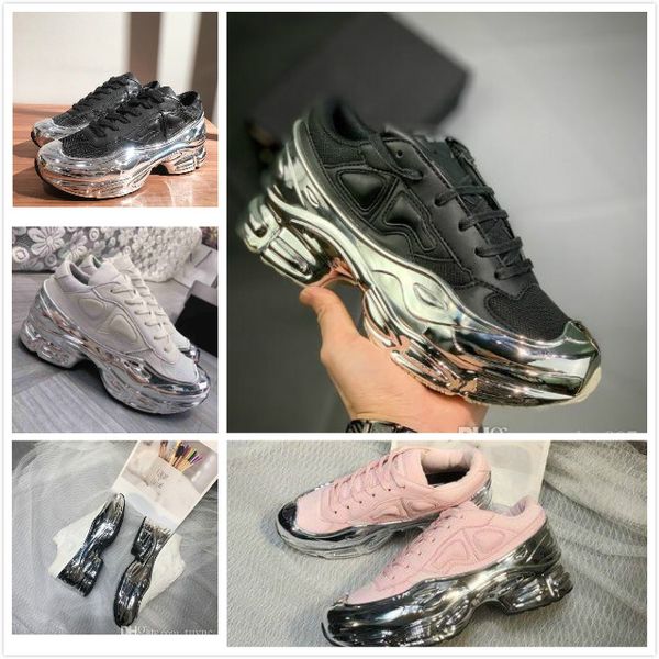 new raf simons ozweego iii mens daddy sneakers, heavy-duty metallic silver sneakers, dorky loafers, Black
new raf simons ozweego iii mens daddy sneakers, heavy-duty metallic silver sneakers, dorky loafers, Black