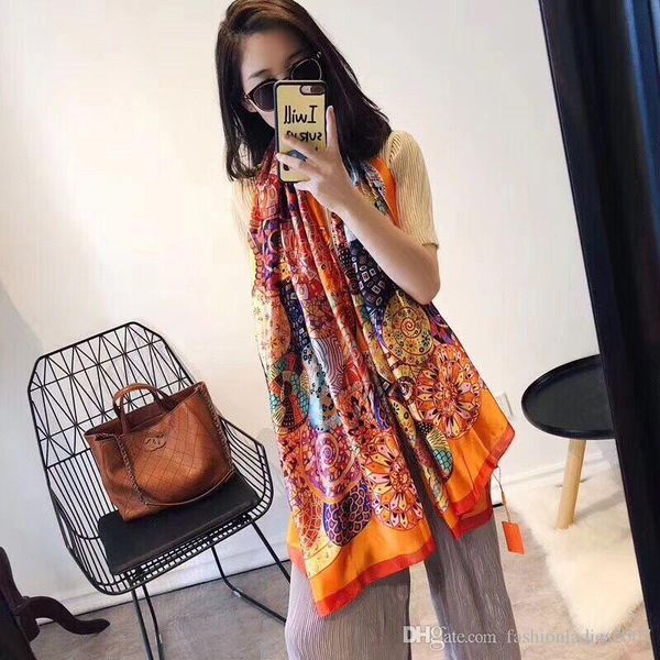 brand silk scarf women brand colorful shawl scarfs pashmina fashion long ring christmas gift wholesale a16, Blue;gray
brand silk scarf women brand colorful shawl scarfs pashmina fashion long ring christmas gift wholesale a16, Blue;gray