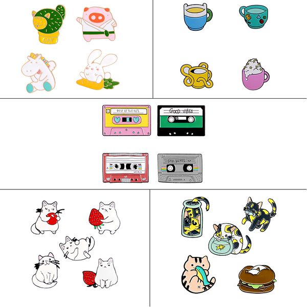 90s gift classic videotape cartoon game pin fruit brooch carrot rainbow cartoon painting pin badge for women jewelry gift, Gray
90s gift classic videotape cartoon game pin fruit brooch carrot rainbow cartoon painting pin badge for women jewelry gift, Gray