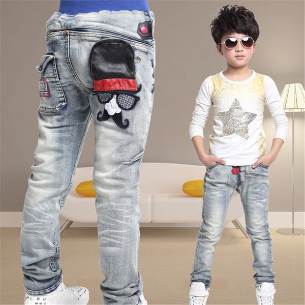 wear pants 2020 autumn new and children's wear jeans cartoon children's jeans korean men's pants, Blue
wear pants 2020 autumn new and children's wear jeans cartoon children's jeans korean men's pants, Blue