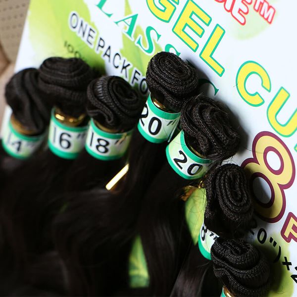 18inch double machine weft 8 bundles synthetic hair extensions brided body wave peruvian loose wave hair for black marley
18inch double machine weft 8 bundles synthetic hair extensions brided body wave peruvian loose wave hair for black marley