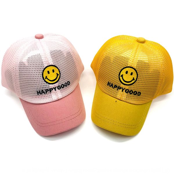 production of mesh children's cartoon smiling face children's baseball cap net baseball cap hat net hat tide, Blue;gray
production of mesh children's cartoon smiling face children's baseball cap net baseball cap hat net hat tide, Blue;gray