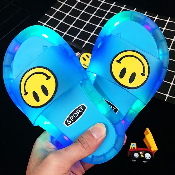 bhjxs new internet celebrity luminous children' luminous slippers cartoon smiling face casual children' flashing light one-chara, Black;grey
bhjxs new internet celebrity luminous children' luminous slippers cartoon smiling face casual children' flashing light one-chara, Black;grey
