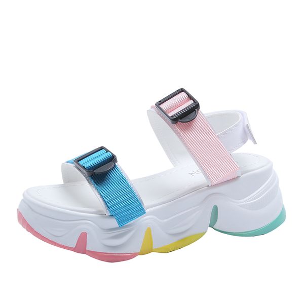 2020 summer women sandals platform fashion lady hollow out causal shoes sandals breathable thick bottom zapatos de mujer, Black
2020 summer women sandals platform fashion lady hollow out causal shoes sandals breathable thick bottom zapatos de mujer, Black