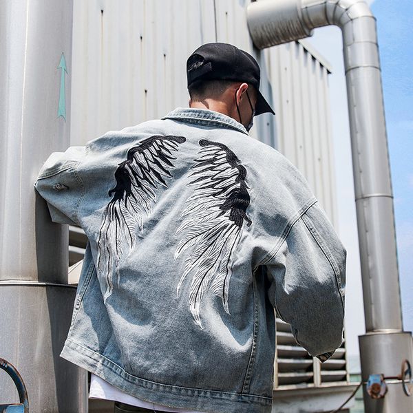 streetwear embroidery denim jacket men hip hop hole jeans jacket coat spring autumn male outwear, Black;brown
streetwear embroidery denim jacket men hip hop hole jeans jacket coat spring autumn male outwear, Black;brown