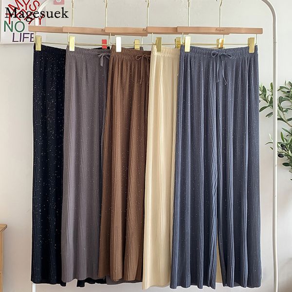 women's pants & capris high waist women loose pleated casual sequin drape elastic shiny straight solid wide leg trousers 10377, Black;white
women's pants & capris high waist women loose pleated casual sequin drape elastic shiny straight solid wide leg trousers 10377, Black;white
