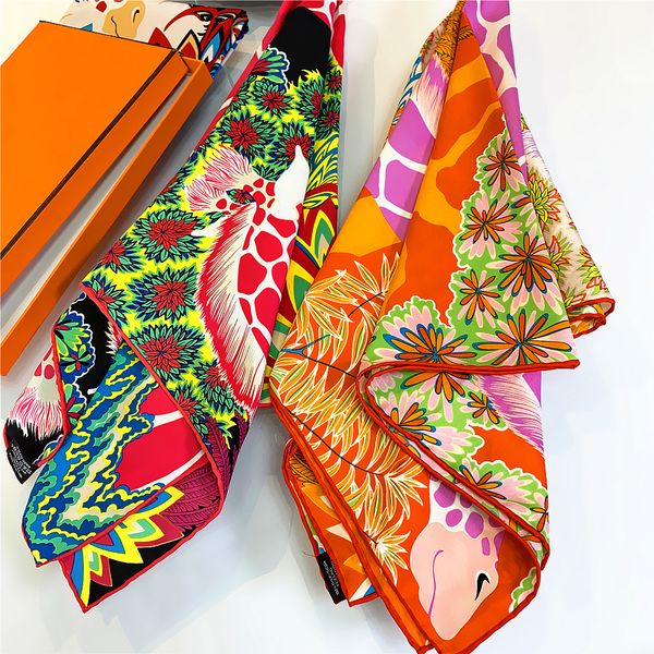 100% silk square scarf women giraffe print scarfs shawl head neck scarves female foulard femme 90 90 satin the three goddess of beauty, Blue;gray
100% silk square scarf women giraffe print scarfs shawl head neck scarves female foulard femme 90 90 satin the three goddess of beauty, Blue;gray