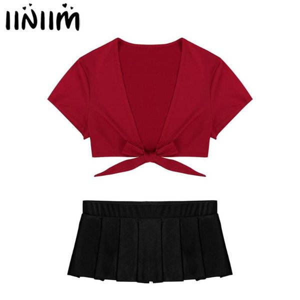 women's tracksuits womens schoolgirl cosplay costume open front tie up bolero crop with pleated mini skirt gleeing party clothing s, Gray
women's tracksuits womens schoolgirl cosplay costume open front tie up bolero crop with pleated mini skirt gleeing party clothing s, Gray