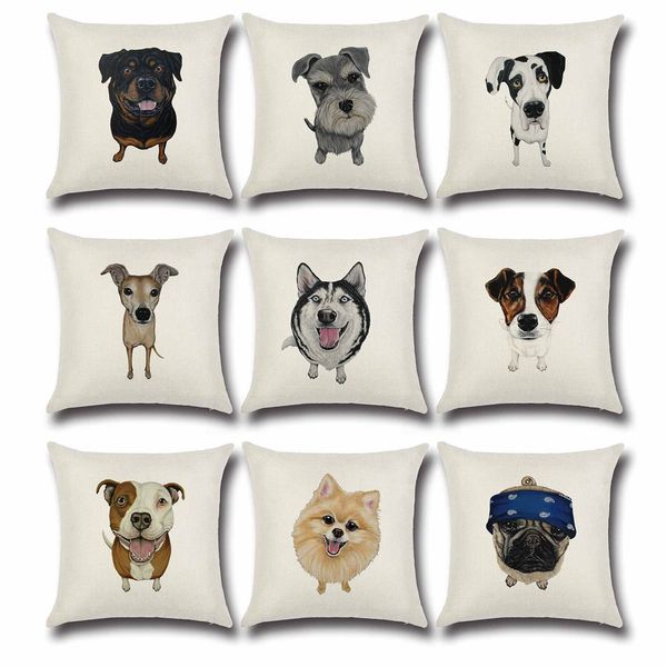 ywzn dog printing pillowcase cotton linen cute cartoon dog throw pillow case decorative pillowcases cover funda de almohada
ywzn dog printing pillowcase cotton linen cute cartoon dog throw pillow case decorative pillowcases cover funda de almohada