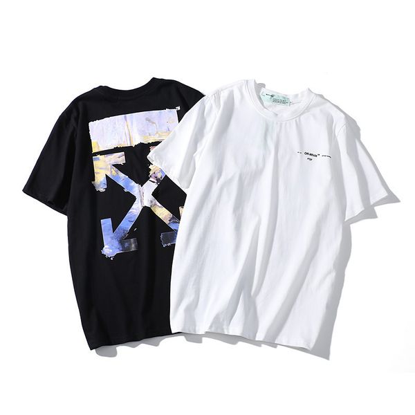 new white oil painting character arrow short-sleeved t-shirt off men's and women's couple's wear round neck base shirt t
new white oil painting character arrow short-sleeved t-shirt off men's and women's couple's wear round neck base shirt t