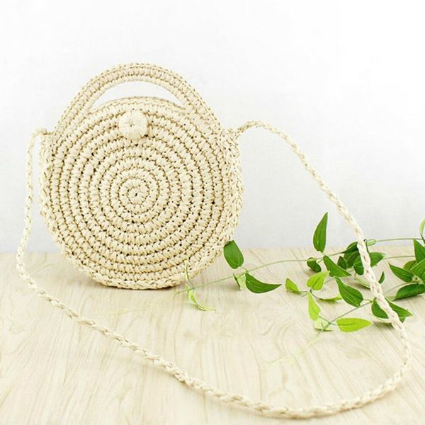 women straw purse holiday beach bag round wallet rattan circle straw satchel knitted basket phone pocket organizer, Red;black
women straw purse holiday beach bag round wallet rattan circle straw satchel knitted basket phone pocket organizer, Red;black