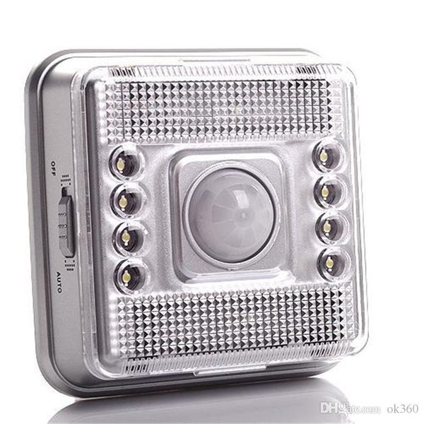 8 led light lamp pir auto sensor motion wall lamp led night light high bright sensitivity corridor cabinet light
8 led light lamp pir auto sensor motion wall lamp led night light high bright sensitivity corridor cabinet light