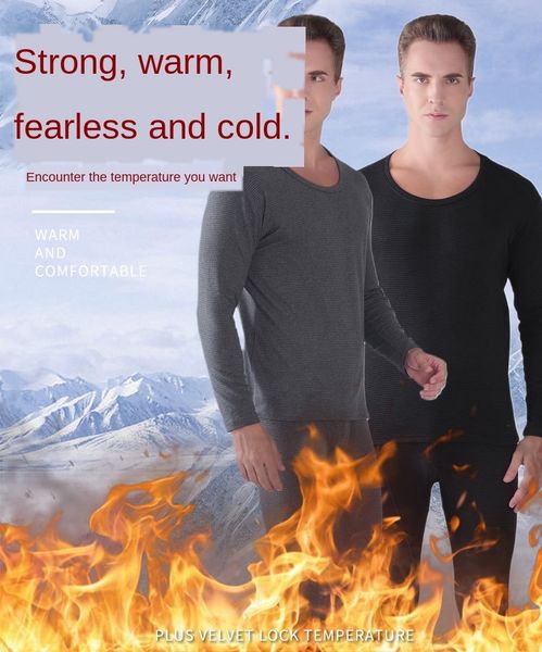 qhdli men's dark stripe thermal underwear 2020 loose plus size warm trousers suit clothes cotton round neck autumn clothes autumn pants, Black;white
qhdli men's dark stripe thermal underwear 2020 loose plus size warm trousers suit clothes cotton round neck autumn clothes autumn pants, Black;white