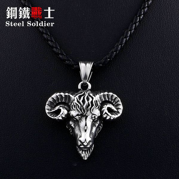 steel soldier punk rock horse head necklace pendant men biker stainless steel charm animal jewelry, Silver
steel soldier punk rock horse head necklace pendant men biker stainless steel charm animal jewelry, Silver