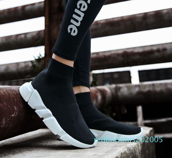 2018 luxury sock speed trainer casual shoes men&womens black white red sneakers race runners fashion size 36-45 t19
2018 luxury sock speed trainer casual shoes men&womens black white red sneakers race runners fashion size 36-45 t19
