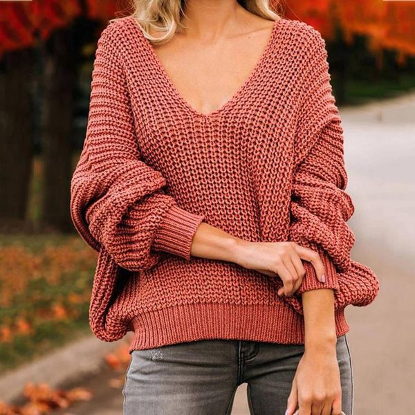lasperal oversized sweaters women loose v-neck long batwing sleeve knitted pullovers casual female autumn basic sweaters, White;black
lasperal oversized sweaters women loose v-neck long batwing sleeve knitted pullovers casual female autumn basic sweaters, White;black