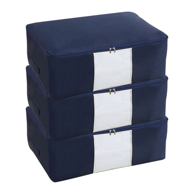 3pcs waterproof moisture-proof quilt storage bags wardrobe clothes organizer home storage & organization - navy blue l y200714, Blue;pink
3pcs waterproof moisture-proof quilt storage bags wardrobe clothes organizer home storage & organization - navy blue l y200714, Blue;pink
