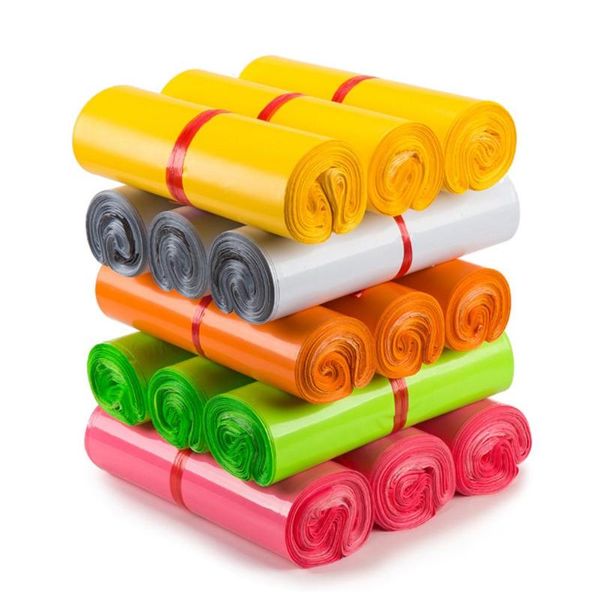 100pcs disposable colorful waterproof express bags courier bags shipping envelope mailing self-adhesive seal plastic pouches
100pcs disposable colorful waterproof express bags courier bags shipping envelope mailing self-adhesive seal plastic pouches