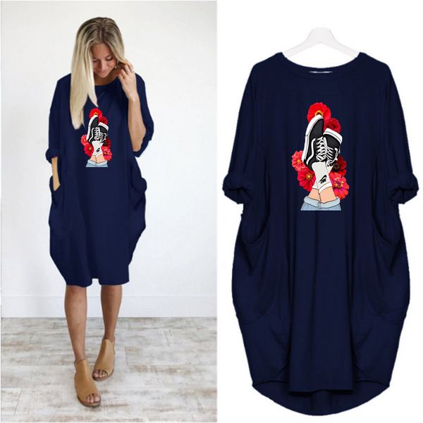 Women's DIY Dresses 2020 Summer Autumn New Printed Casual Dress Women's Long Sleeve Loose T-shirt Women Brief Skirt Asian Size S-5XL A747
Women's DIY Dresses 2020 Summer Autumn New Printed Casual Dress Women's Long Sleeve Loose T-shirt Women Brief Skirt Asian Size S-5XL A747