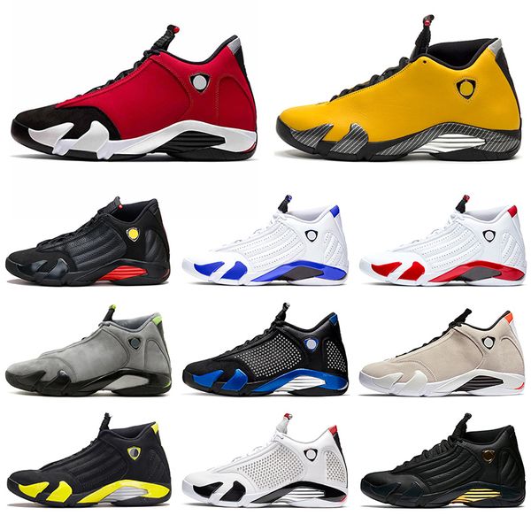 14 14s jumpman mens trainers basketball shoes candy cane gym red black toe men sports sneakers size 40-47
14 14s jumpman mens trainers basketball shoes candy cane gym red black toe men sports sneakers size 40-47