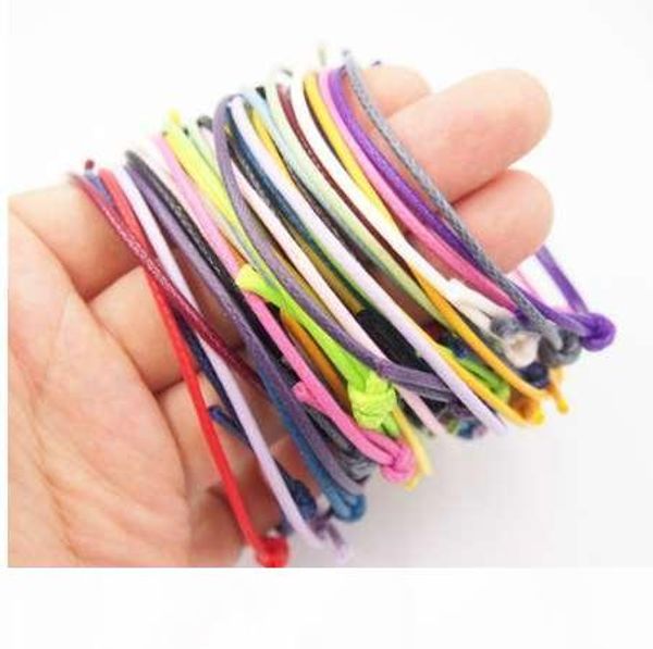 50pcs bag korea wax cord friendship bracelet adjustable diy findings for jewelry making accessories wedding party finding custom, Silver
50pcs bag korea wax cord friendship bracelet adjustable diy findings for jewelry making accessories wedding party finding custom, Silver