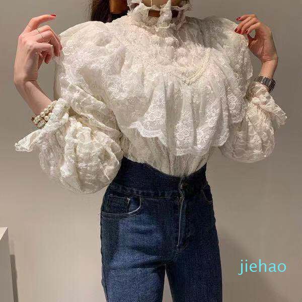 fashion- white and black lace crochet runway women blouses 2020 fashion long sleeve white ruffles shirt blouses camisetas blue
fashion- white and black lace crochet runway women blouses 2020 fashion long sleeve white ruffles shirt blouses camisetas blue
