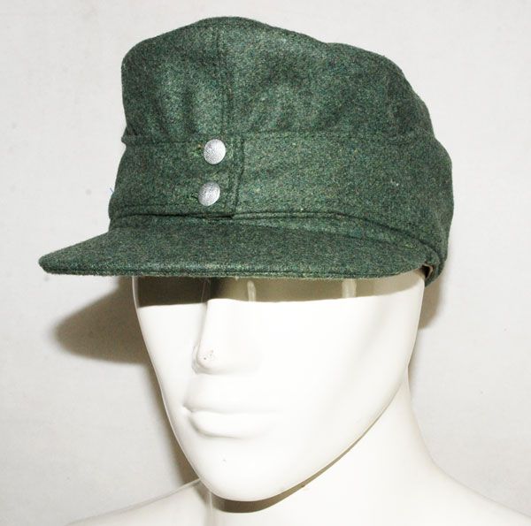 wwii german wh em m43 panzer wool field cap sizes, Blue;gray
