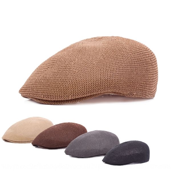 net hat beret beret men's mesh cap british casual sun hat women's straw paper forward cap, Blue;gray
net hat beret beret men's mesh cap british casual sun hat women's straw paper forward cap, Blue;gray