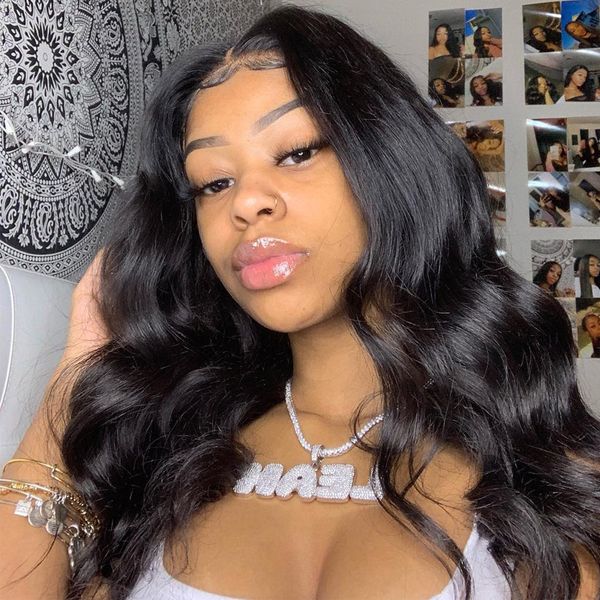 hd transparent lace front human hair wigs full lace wig pre plucked brazilian body wave 360 lace frontal wig with baby hair remy, Black;brown
hd transparent lace front human hair wigs full lace wig pre plucked brazilian body wave 360 lace frontal wig with baby hair remy, Black;brown