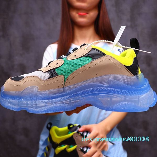 2019 fashion lady sport women sneaker clear bottom crystal sole gym triple old dad grandpa vintage shoes kanye zapatos c14, Black
2019 fashion lady sport women sneaker clear bottom crystal sole gym triple old dad grandpa vintage shoes kanye zapatos c14, Black