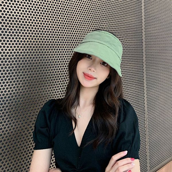 women's simple fashion sun korean solid color all-match empty hat travel holiday thin sun hat, Blue;gray
women's simple fashion sun korean solid color all-match empty hat travel holiday thin sun hat, Blue;gray