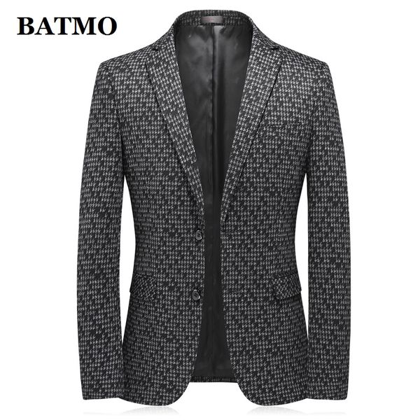 men's suits & blazers batmo 2021 arrival autumn casual houndstooth blazer men,men's jackets,plus-size m-4xl 561, White;black
men's suits & blazers batmo 2021 arrival autumn casual houndstooth blazer men,men's jackets,plus-size m-4xl 561, White;black