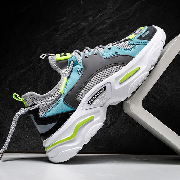 2020 new autumn new mens old shoes korean fashion casual shoes cool leather stitching sports mesh mens shoes fashion, Black
2020 new autumn new mens old shoes korean fashion casual shoes cool leather stitching sports mesh mens shoes fashion, Black