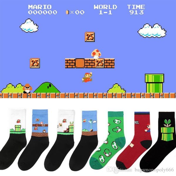 tide марка хлопок мультфильм мужчины носки гребенная хлопок trendy мультфильм аниме игра super mario носки новый весёлые скейтборд носки, Black
tide марка хлопок мультфильм мужчины носки гребенная хлопок trendy мультфильм аниме игра super mario носки новый весёлые скейтборд носки, Black