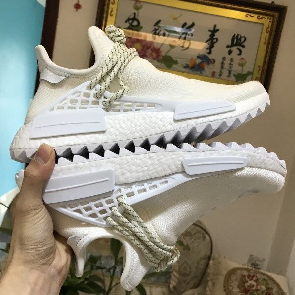 hu trail pharrell now is her time cream white eg7737 with cream white raw white gum three berathable sports sneakers shoes schoenen, White;red
hu trail pharrell now is her time cream white eg7737 with cream white raw white gum three berathable sports sneakers shoes schoenen, White;red