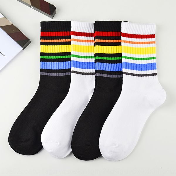 tfdyw rainbow stockings stockings strip pure cotton long tube socks for men and women korean style campus style sweet simple high tube ins f, Pink;yellow
tfdyw rainbow stockings stockings strip pure cotton long tube socks for men and women korean style campus style sweet simple high tube ins f, Pink;yellow