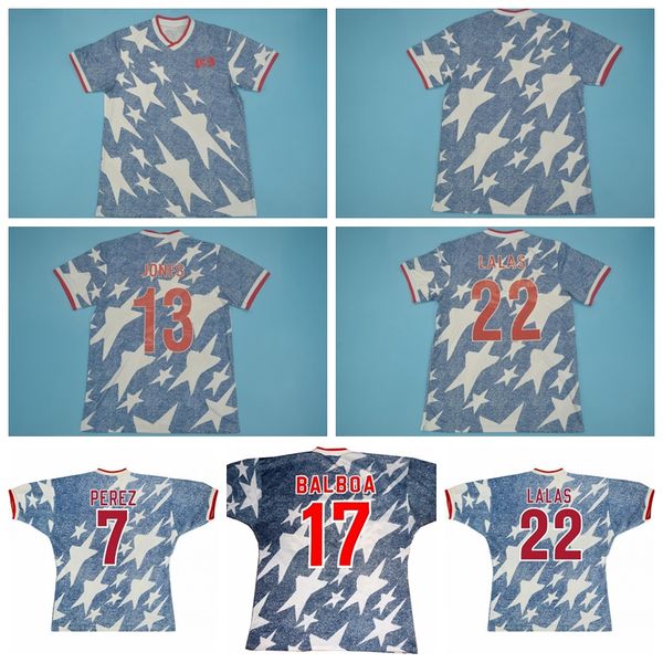 1994 vinatge america lalas retro soccer jersey 10 wegerle 17 balboa 7 perez 13 jones stewart ramos wynalda tyler football shirt kits size, Black;yellow
1994 vinatge america lalas retro soccer jersey 10 wegerle 17 balboa 7 perez 13 jones stewart ramos wynalda tyler football shirt kits size, Black;yellow