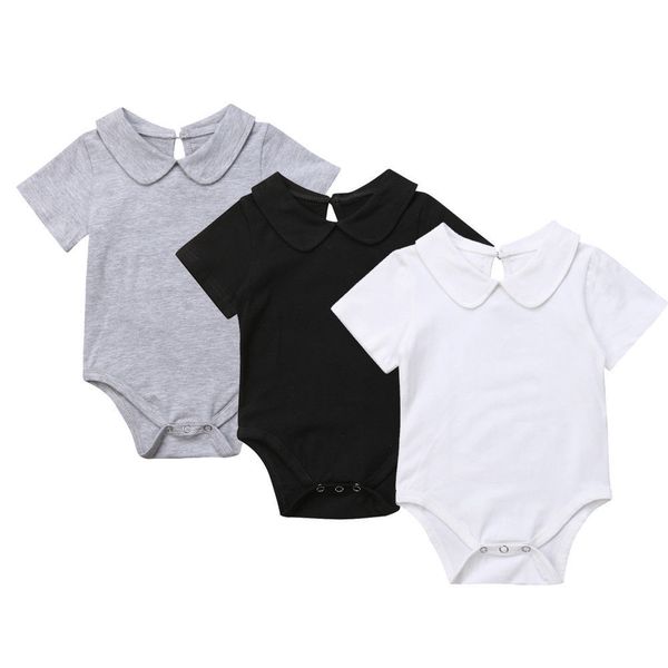 новорожденный младенец ребёнки мальчиков вскользь bodysuits 3 цвета с коротким рукавом питер пэн воротник сплошной хлопок комбинезонов bodys, Blue 
новорожденный младенец ребёнки мальчиков вскользь bodysuits 3 цвета с коротким рукавом питер пэн воротник сплошной хлопок комбинезонов bodys, Blue