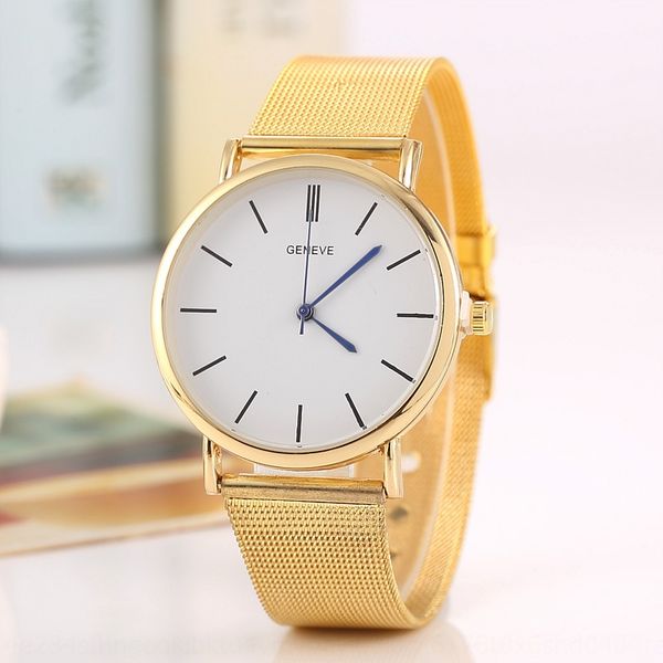 geneva stainless steel mesh belt ultra-thin watch quartz geneva men's and women's business watch, Blue
geneva stainless steel mesh belt ultra-thin watch quartz geneva men's and women's business watch, Blue