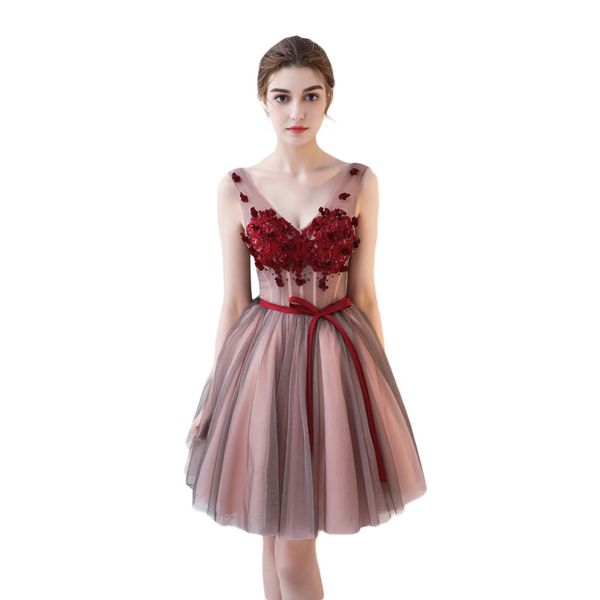 2020 new arrival wedding dresses summer fashion v-neck organza ball gown evening dress bride toasting costume by dhl selling, Red
2020 new arrival wedding dresses summer fashion v-neck organza ball gown evening dress bride toasting costume by dhl selling, Red