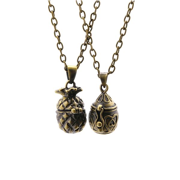 five pairs of retro oval pet ashes souvenir minimum pineapple cremation wishing bronze necklace pendant, Silver
five pairs of retro oval pet ashes souvenir minimum pineapple cremation wishing bronze necklace pendant, Silver