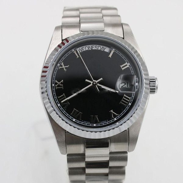 2020 new christmas gift automatic king watch movement man stainless steel 40mm golden case black dial mens wristwatch, Slivery;brown
2020 new christmas gift automatic king watch movement man stainless steel 40mm golden case black dial mens wristwatch, Slivery;brown