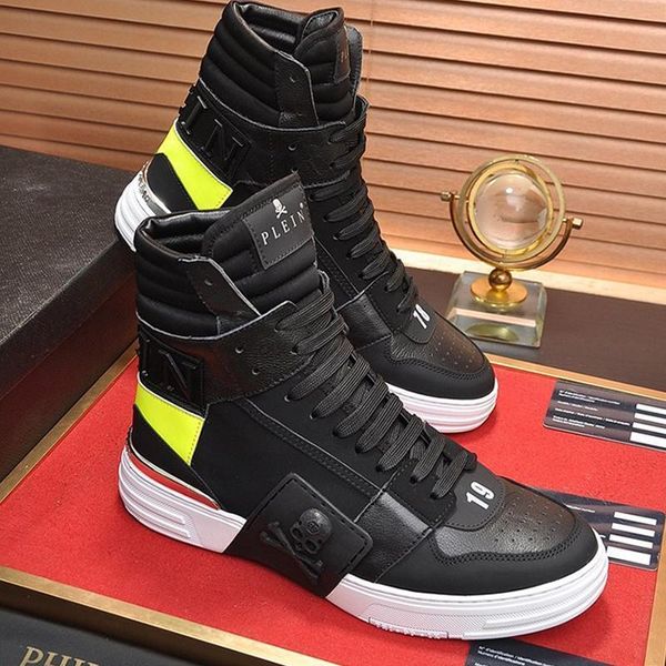 new arrival phantom kick $hi -mixed materials sneakers men shoes fashion classic shoes plus size lace -up luxury high men shoes, Black
new arrival phantom kick $hi -mixed materials sneakers men shoes fashion classic shoes plus size lace -up luxury high men shoes, Black