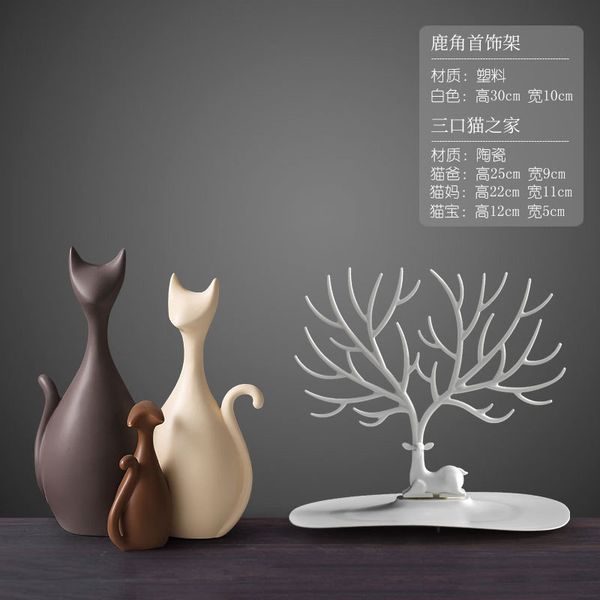 nordic creative home decoration ceramic home accessories tv cabinet desk deer jewelry rack craft
nordic creative home decoration ceramic home accessories tv cabinet desk deer jewelry rack craft
