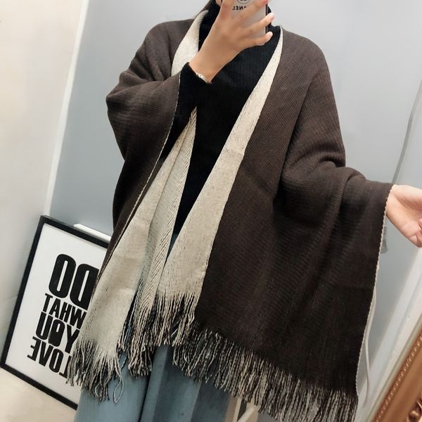 f114 big tassel double-sided temperament solid color f114 big tassel double-sided shawl temperament solid color shawl, Blue;gray
f114 big tassel double-sided temperament solid color f114 big tassel double-sided shawl temperament solid color shawl, Blue;gray